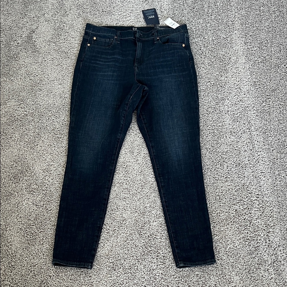 GAP Women's Deep Indigo Skinny Jeans